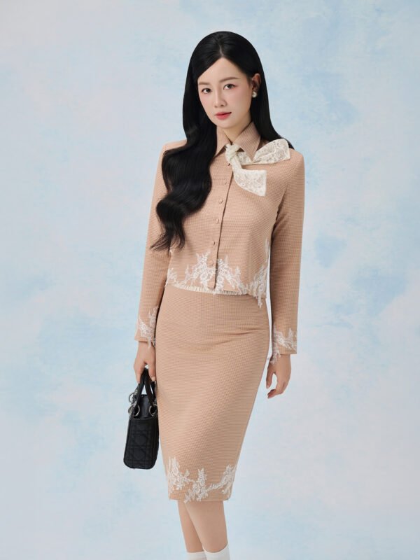 Whisper Hem Lace Skirt - Image 2