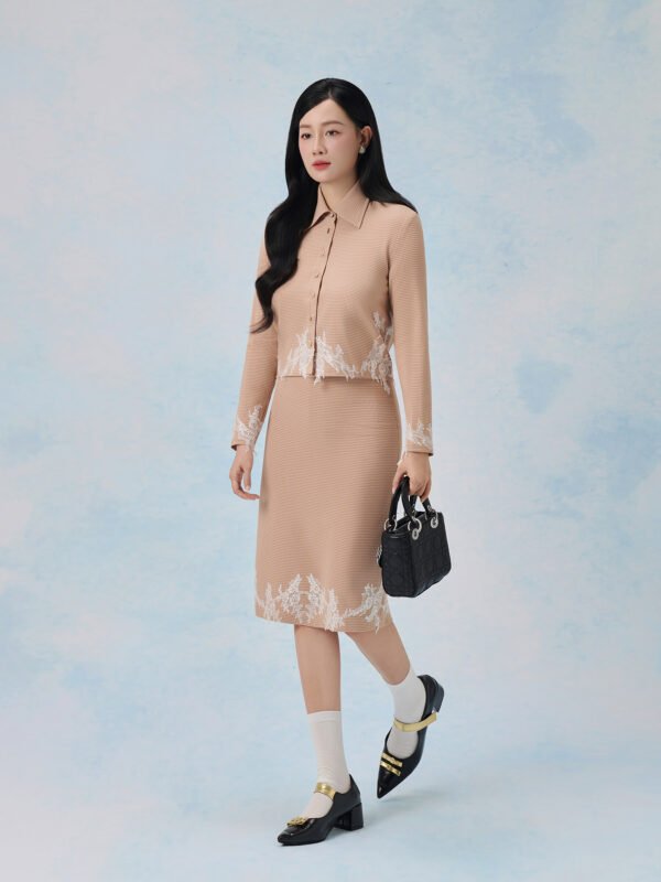 Whisper Hem Lace Skirt - Image 3
