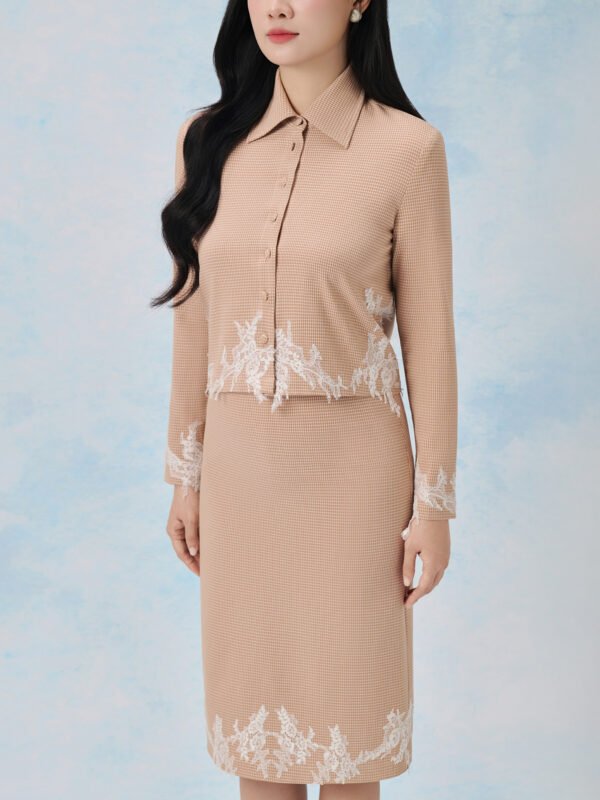 Whisper Hem Lace Skirt - Image 4