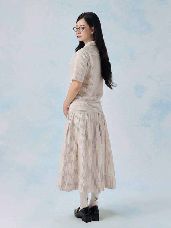 Soft Lines Shirt Dress - Image 4