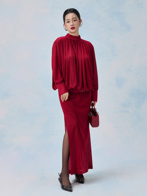 Muse in Burgundy - Image 2