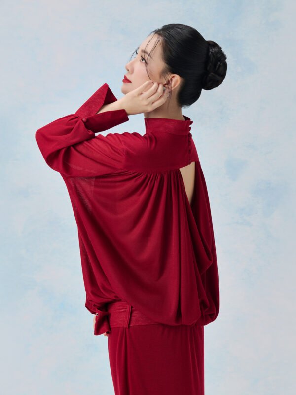 Muse in Burgundy - Image 5