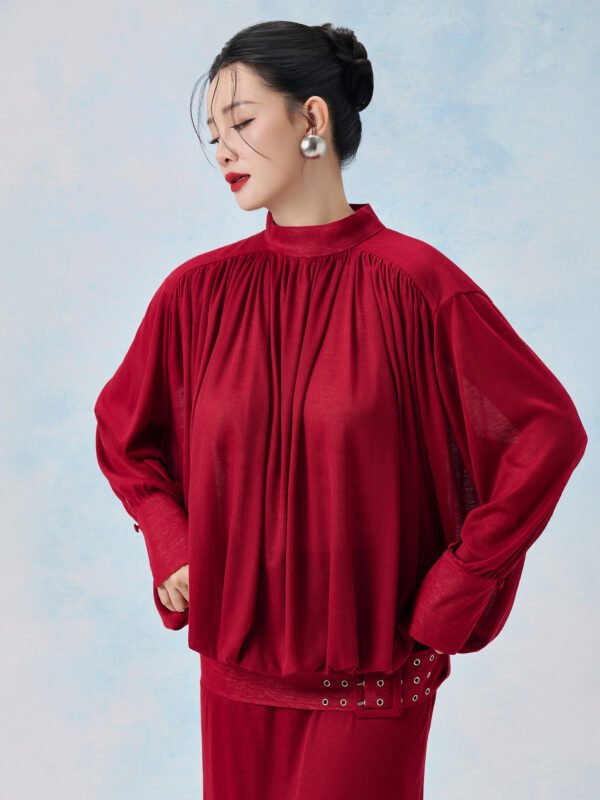 Muse in Burgundy - Image 4