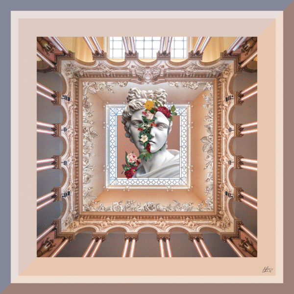 Where Hope grows, Miracle blooms (120x120cm) - Image 4