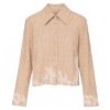 Ginger Check Whisper Blouse