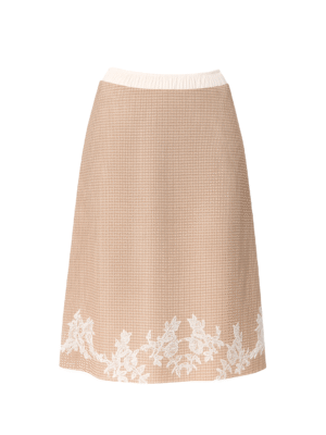 Whisper Hem Lace Skirt