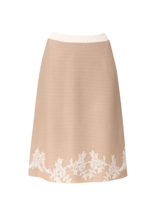 Whisper Hem Lace Skirt