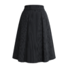 Opal A-line Box Pleated Polycotton Knee-length Skirt - Image 2