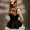 Cloudlace Peplum Top - Image 3