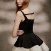 Cloudlace Peplum Top - Image 4