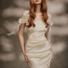 Marais Ruched Midi Dress - Image 3