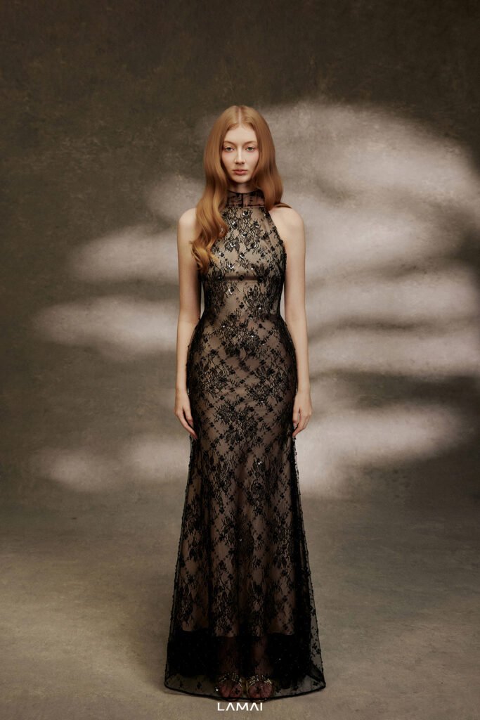 Eclipse Applique Maxi Dress