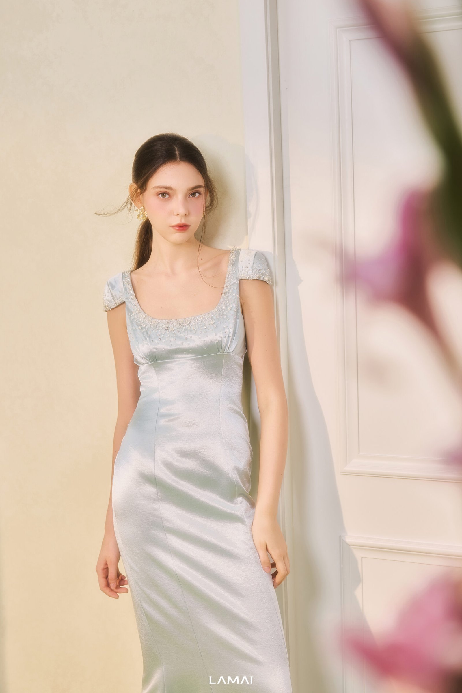 Dewey Mermaid Maxi Dress - Image 3