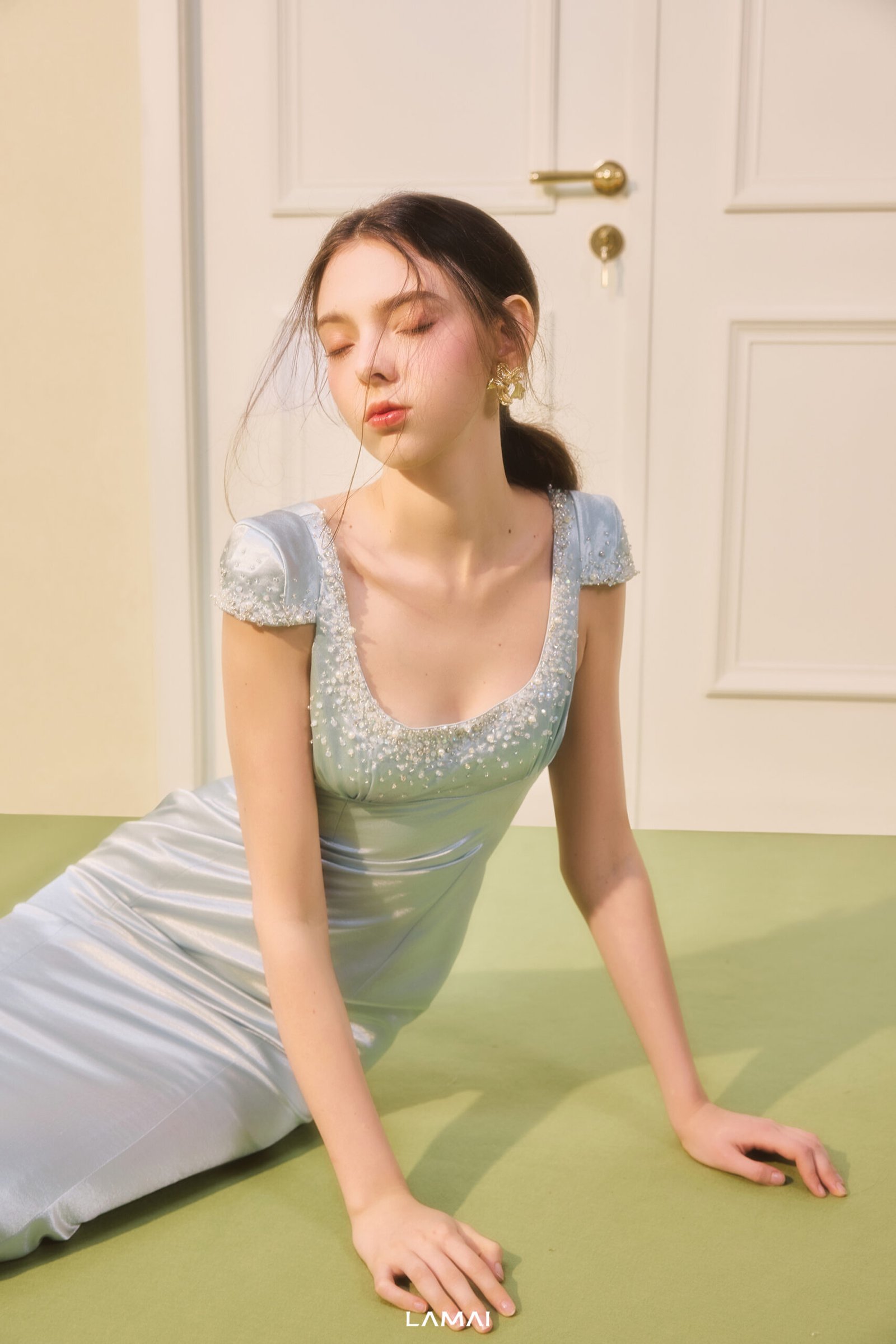 Dewey Mermaid Maxi Dress - Image 5