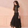 Selene Applique Midi Dress - Image 4