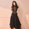 Selene Applique Midi Dress