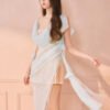 Elysian Asymmetric Midi Dress - Image 5