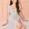 Elysian Asymmetric Midi Dress - Image 6