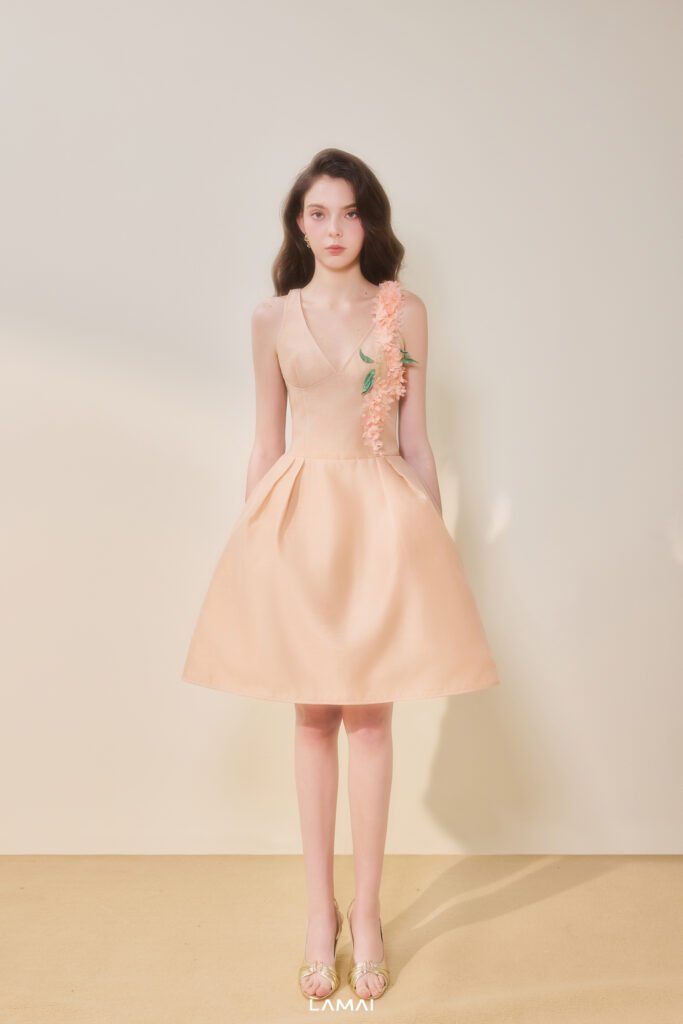 Ivy Applique Mini Dress