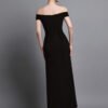 Evel Sheath Off-Shoulder Twill Midi Dress - Image 7
