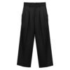 Ira Straight Seam Pocket Khaki Maxi Pants - Image 3