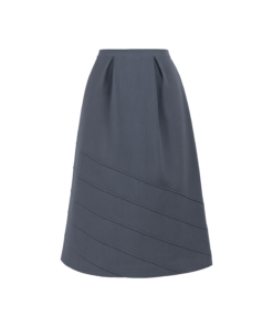 Alternative view of Anouk A-line Twill Midi Skirt