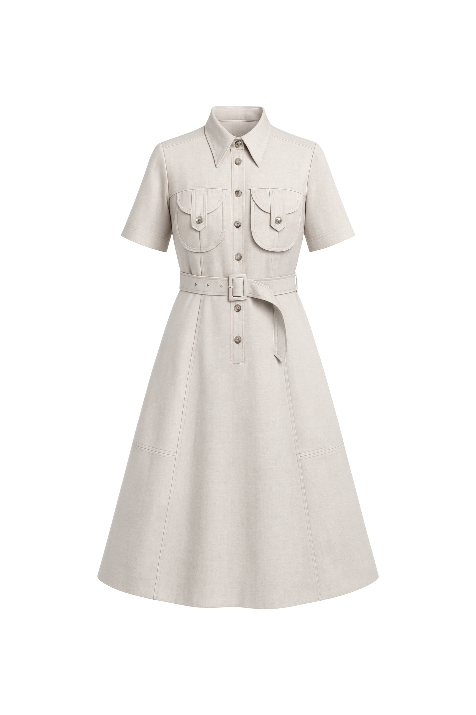 Diana Collared Midi Dress - Image 2