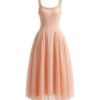 Lumina Square Neck Midi Dress - Image 2