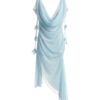 Elysian Asymmetric Midi Dress - Image 2