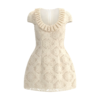 Chérie Scoop Neck Mini Dress - Image 2