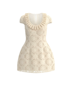Alternative view of Chérie Scoop Neck Mini Dress