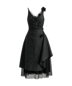 Alternative view of Nyx Draped Midi Dress