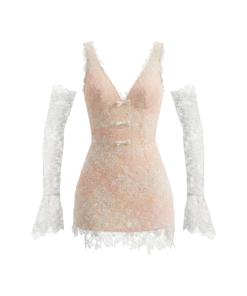 Alternative view of Rosemist Applique Mini Dress