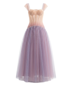 Alternative view of Lilac Haze Bead Maxi Dress