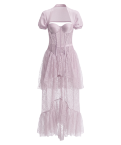 Alternative view of Moonveil Sweetheart Maxi Dress