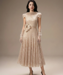 Seraphina Sequin Midi Dress
