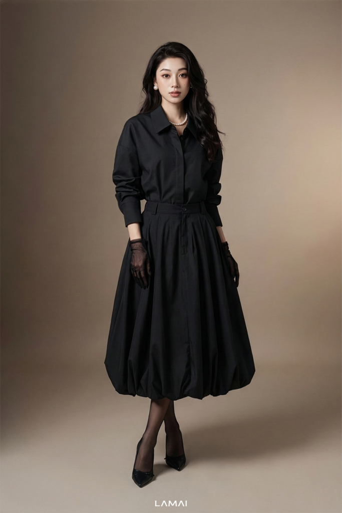 Audrey Cuff Sleeve Shirt