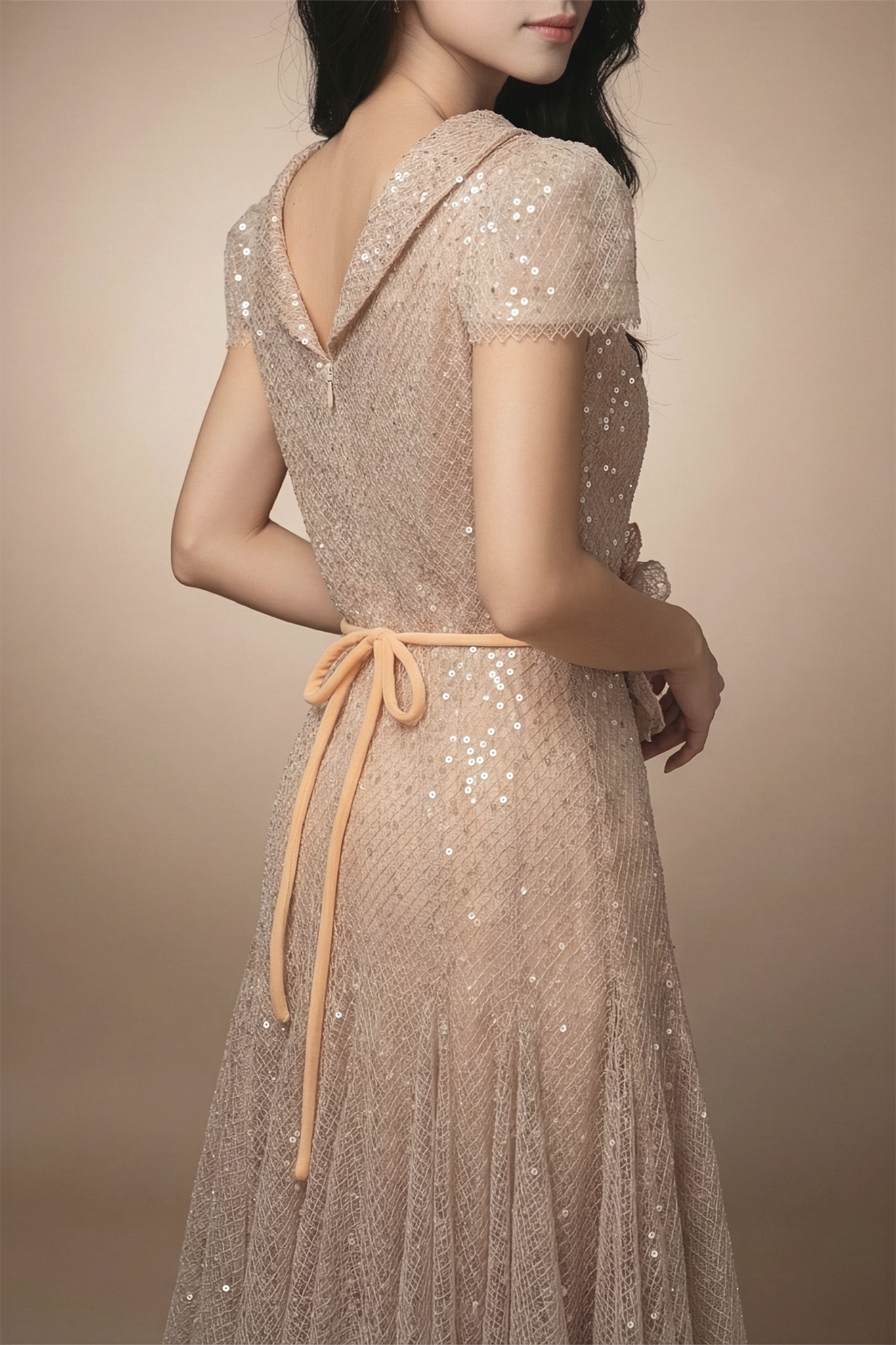 Seraphina Sequin Midi Dress - Image 5