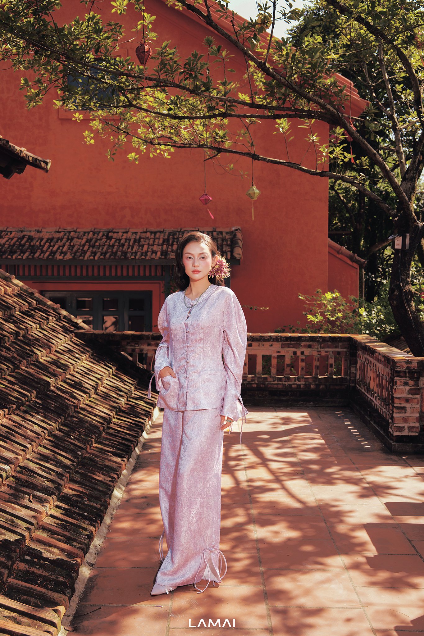 "Lưu Ly" Bà Ba Set - Image 4