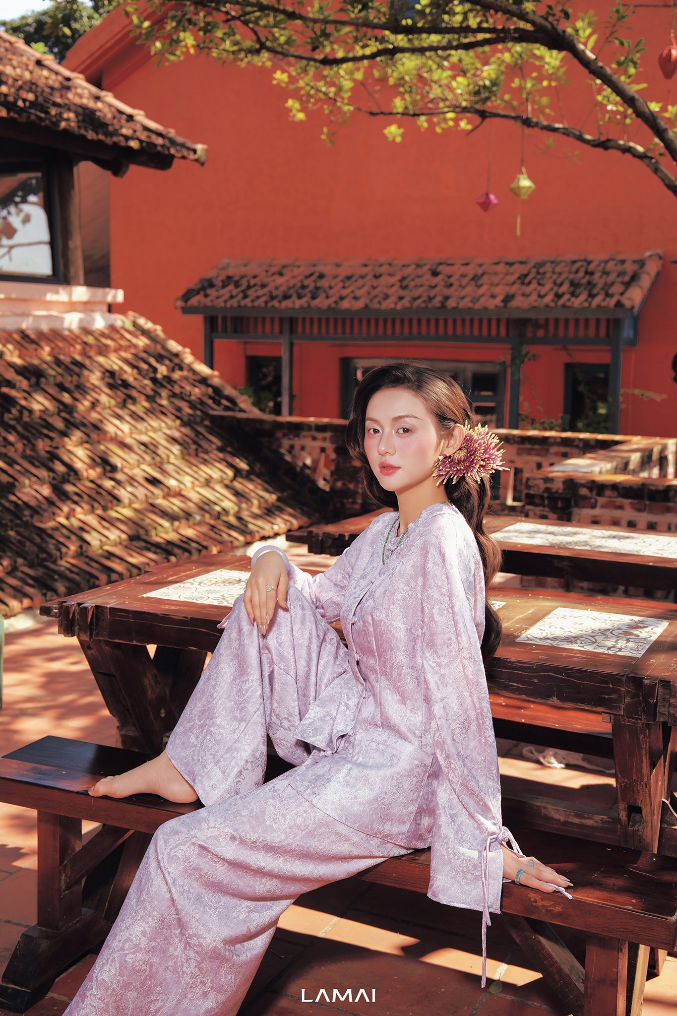 "Lưu Ly" Bà Ba Set - Image 6