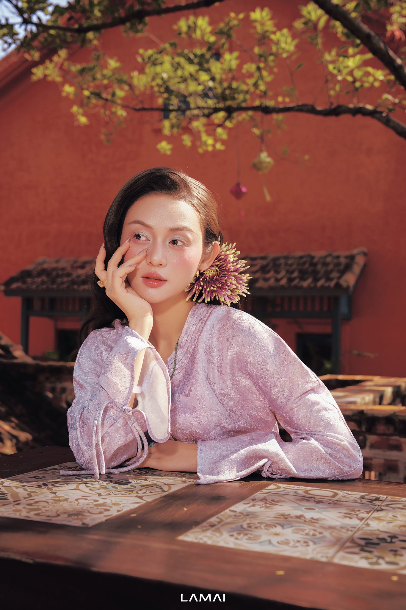 "Lưu Ly" Bà Ba Set - Image 5