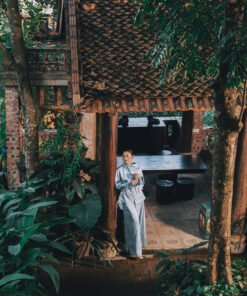 Alternative view of "Mộc Lan" Bà Ba Set