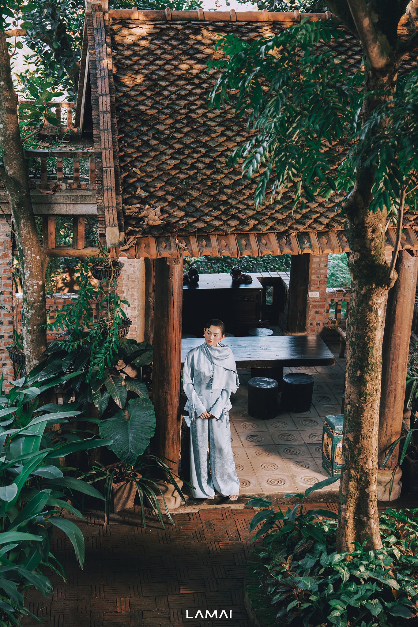 "Mộc Lan" Bà Ba Set - Image 3
