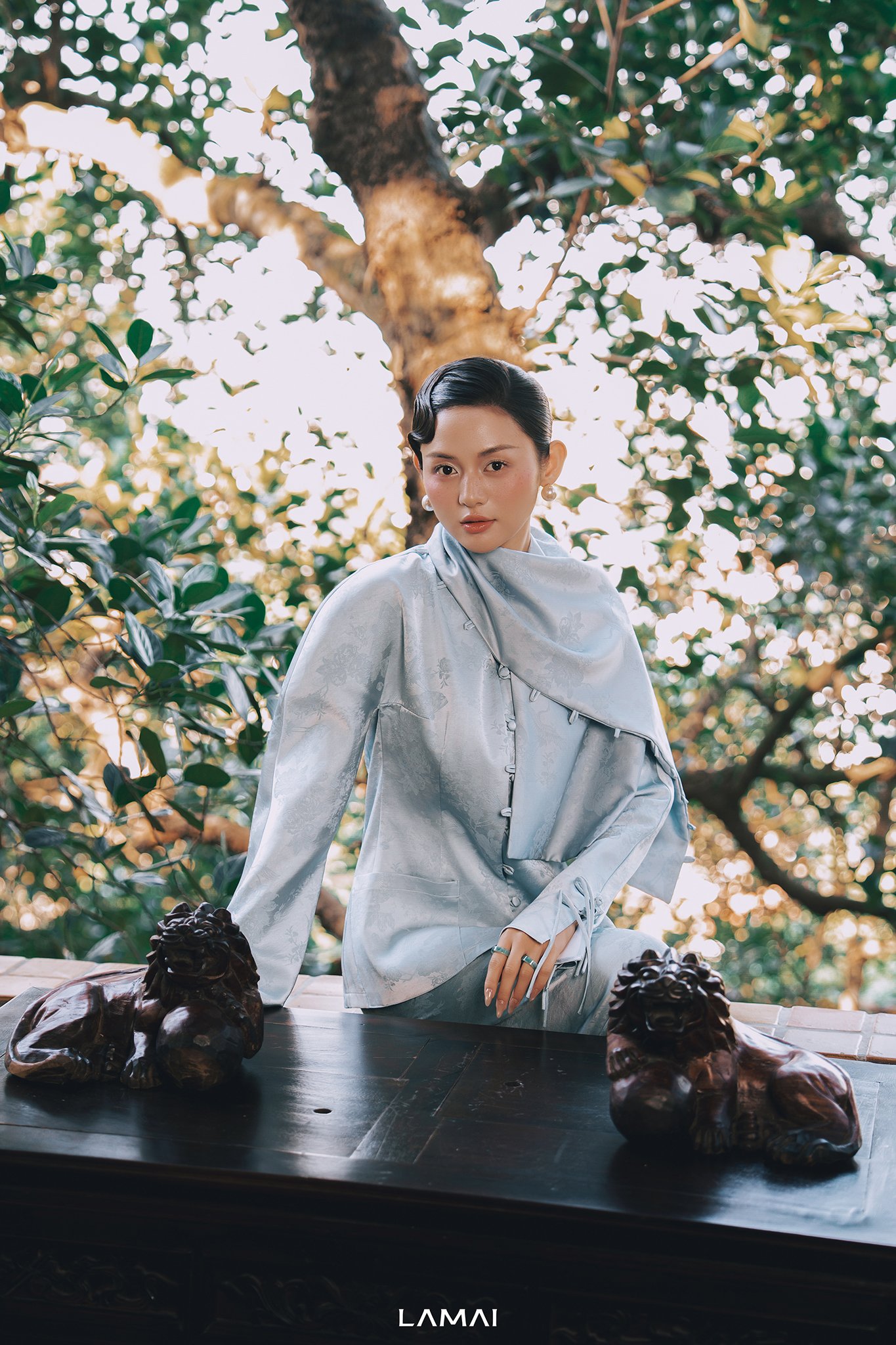"Mộc Lan" Bà Ba Set - Image 5