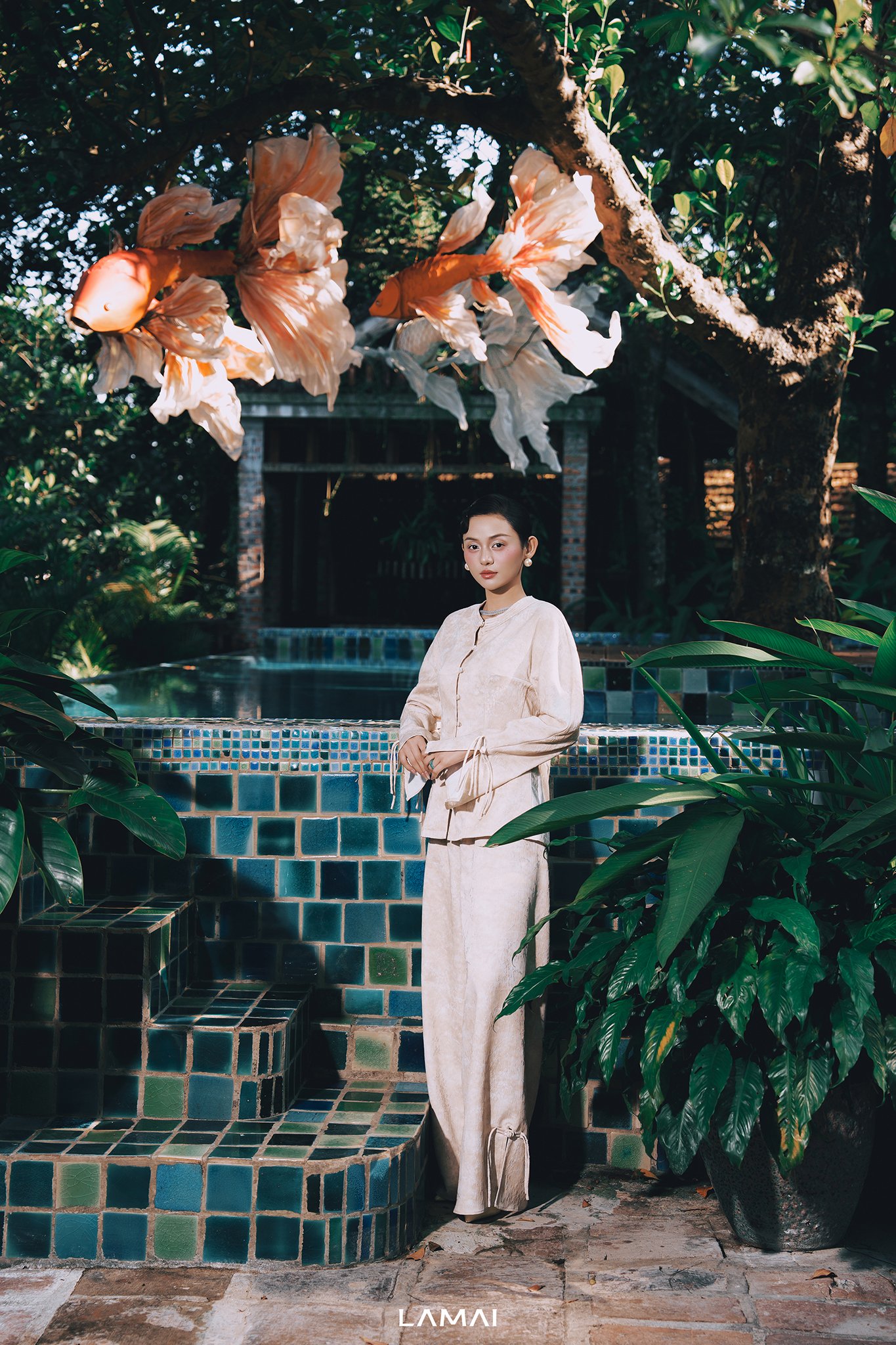 "Sương Hạc" Bà Ba Set
