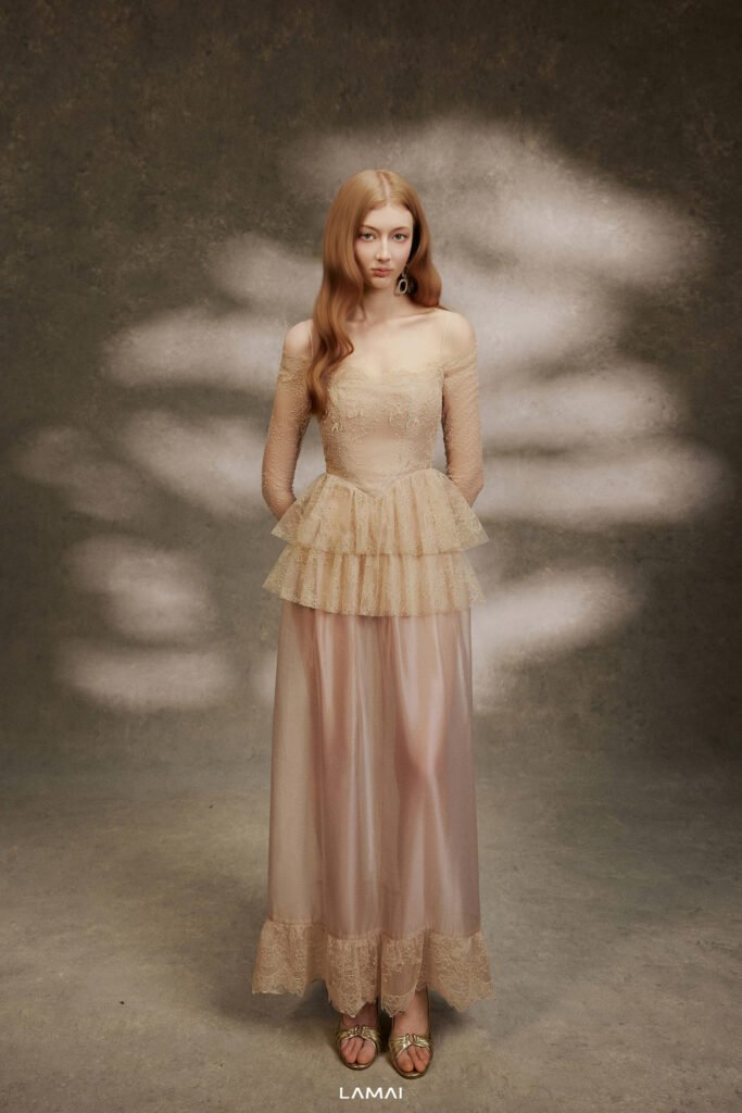 Dream Lace Midi Dress