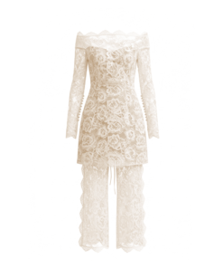 Alternative view of Beloved Lace Mini Dress