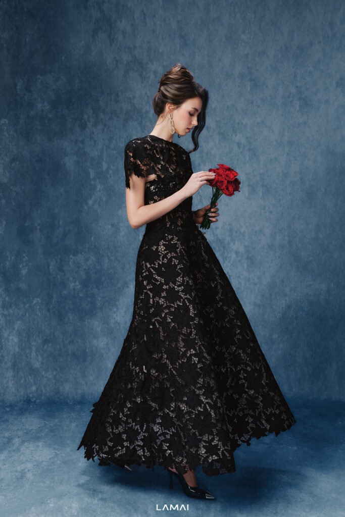 Dark Romance Midi Dress